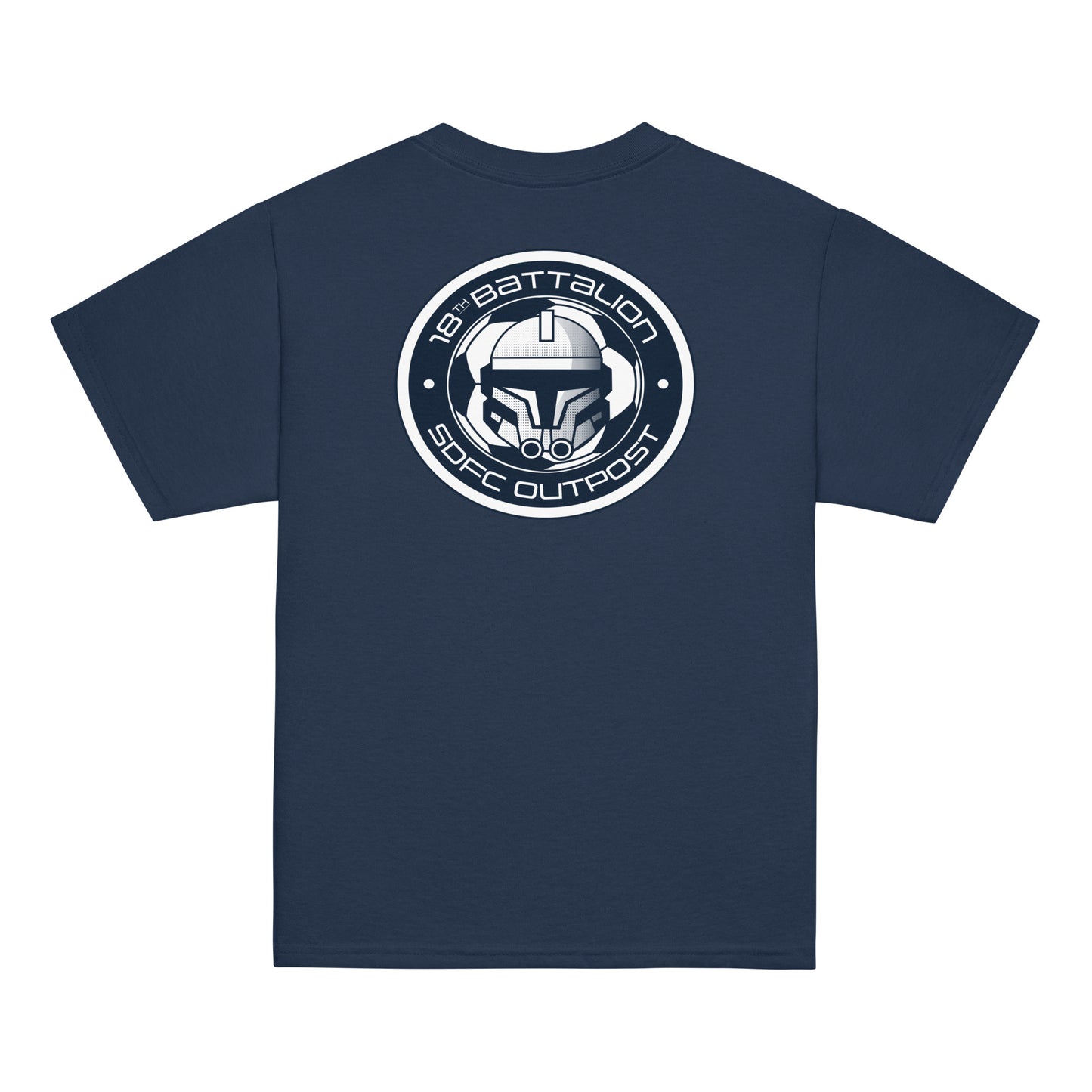 18th Battalion Kids Home Blue Tee