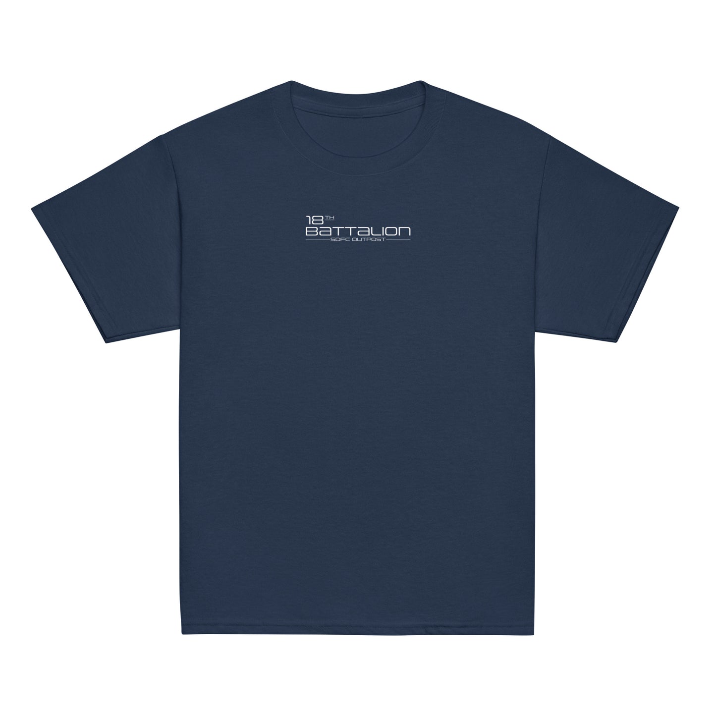 18th Battalion Kids Home Blue Tee