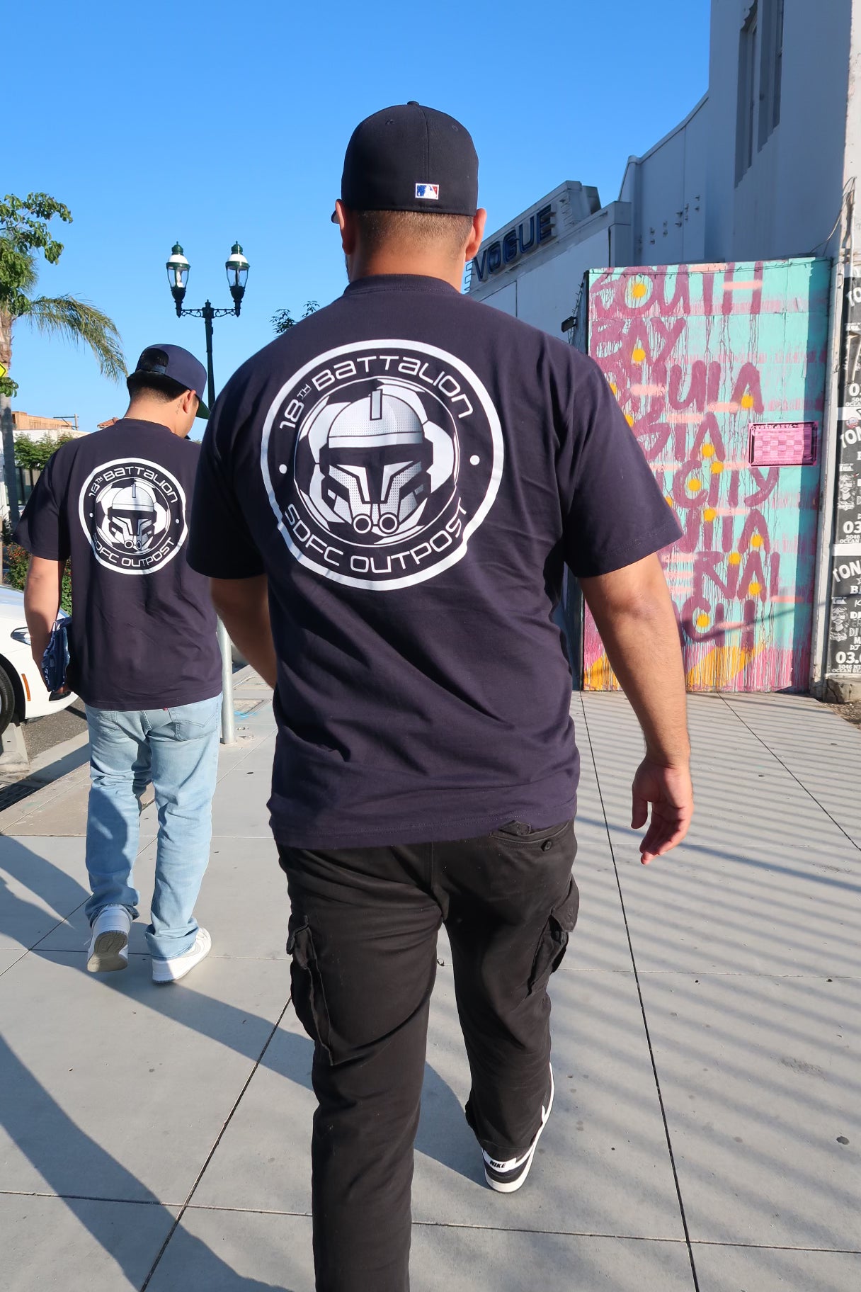 18th Battalion Home Blue Tee