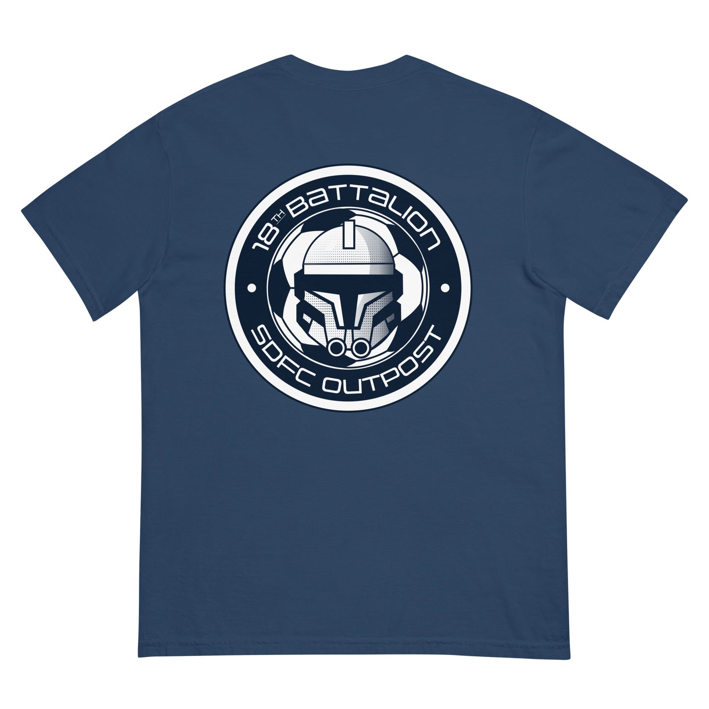 18th Battalion Home Blue Tee